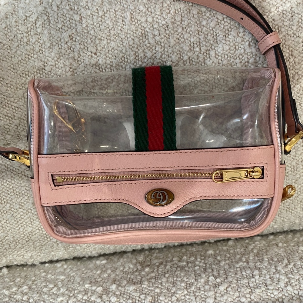 Gucci Ophidia Transparent crossbody